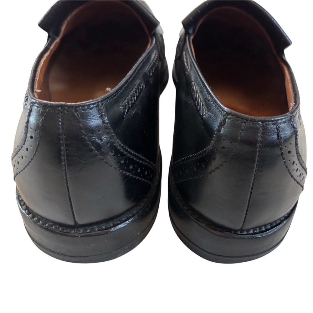 Allen Edmonds Bradenton Black Leather Tassel Loafers Men’s 10 C - Picture 12 of 12